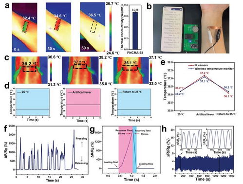 天津大學劉文廣團隊AM 高靈敏度深共晶離子凝膠溫度傳感器